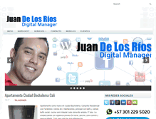 Tablet Screenshot of juanesdelosrios.com